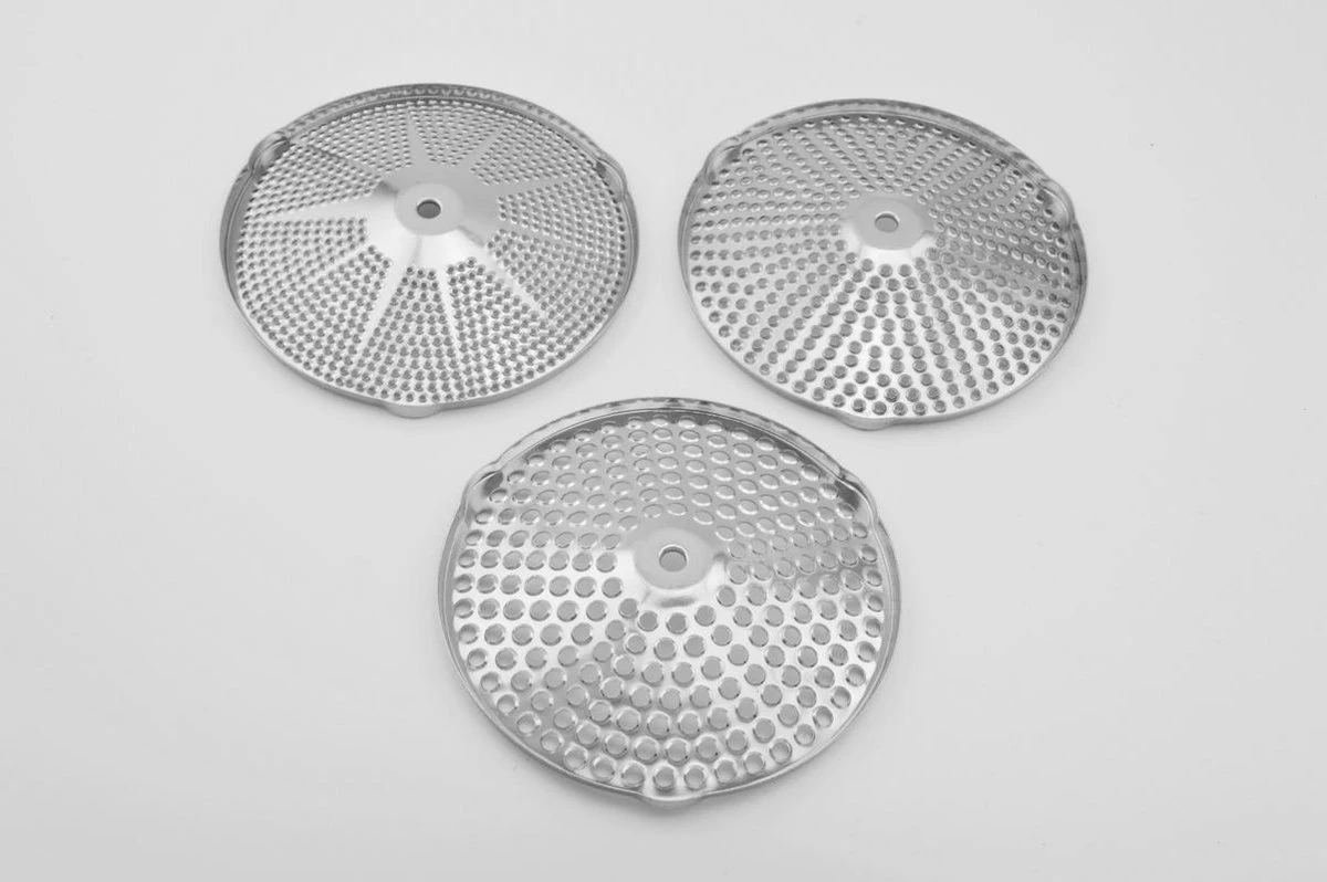 Passeerzeef - Roerzeef - Incl. 3 Inzetstukken - Passe Vite - Luxe Passeerzeef - RVS - Afbeelding 5