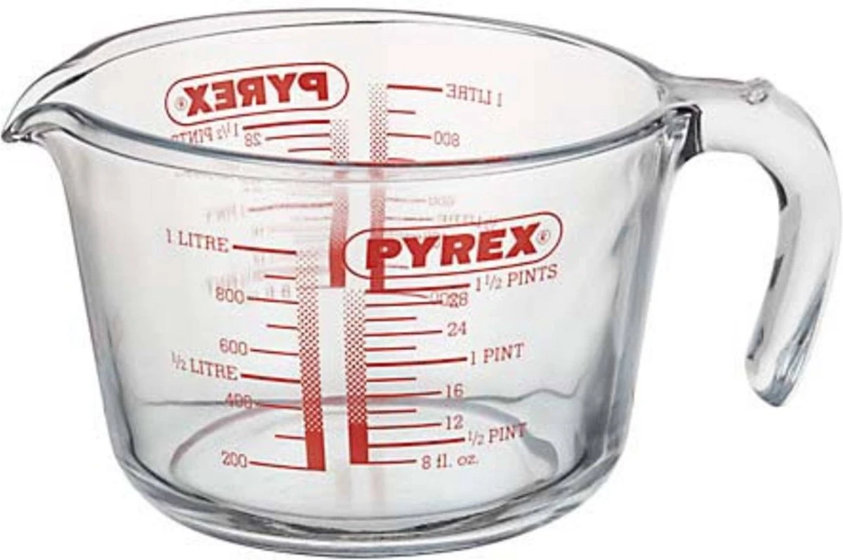 PYREX Prep & Store Maatbeker 1 L - Glas - Afbeelding 3