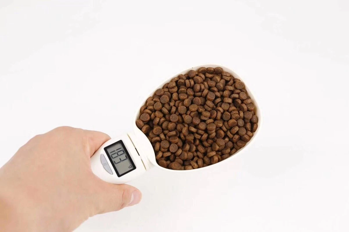 Maatlepel - Digitaal - Diervoeding - Voerschep - Maatschep Voor Diervoeding - Honden - Katten - Digitale Weegschaal - Afbeelding 8