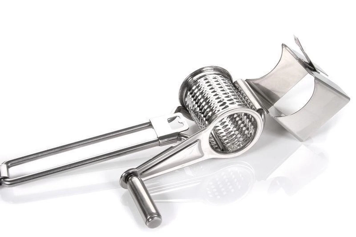 Boska Handrasp Molen Romano - Kaasrasp Molen - Voor Harde Kaas - 200x85x100 Mm - Afbeelding 6