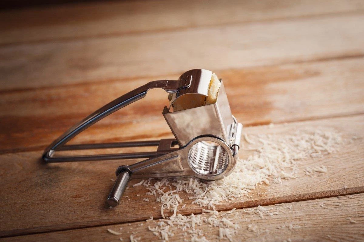 Boska Handrasp Molen Romano - Kaasrasp Molen - Voor Harde Kaas - 200x85x100 Mm - Afbeelding 7