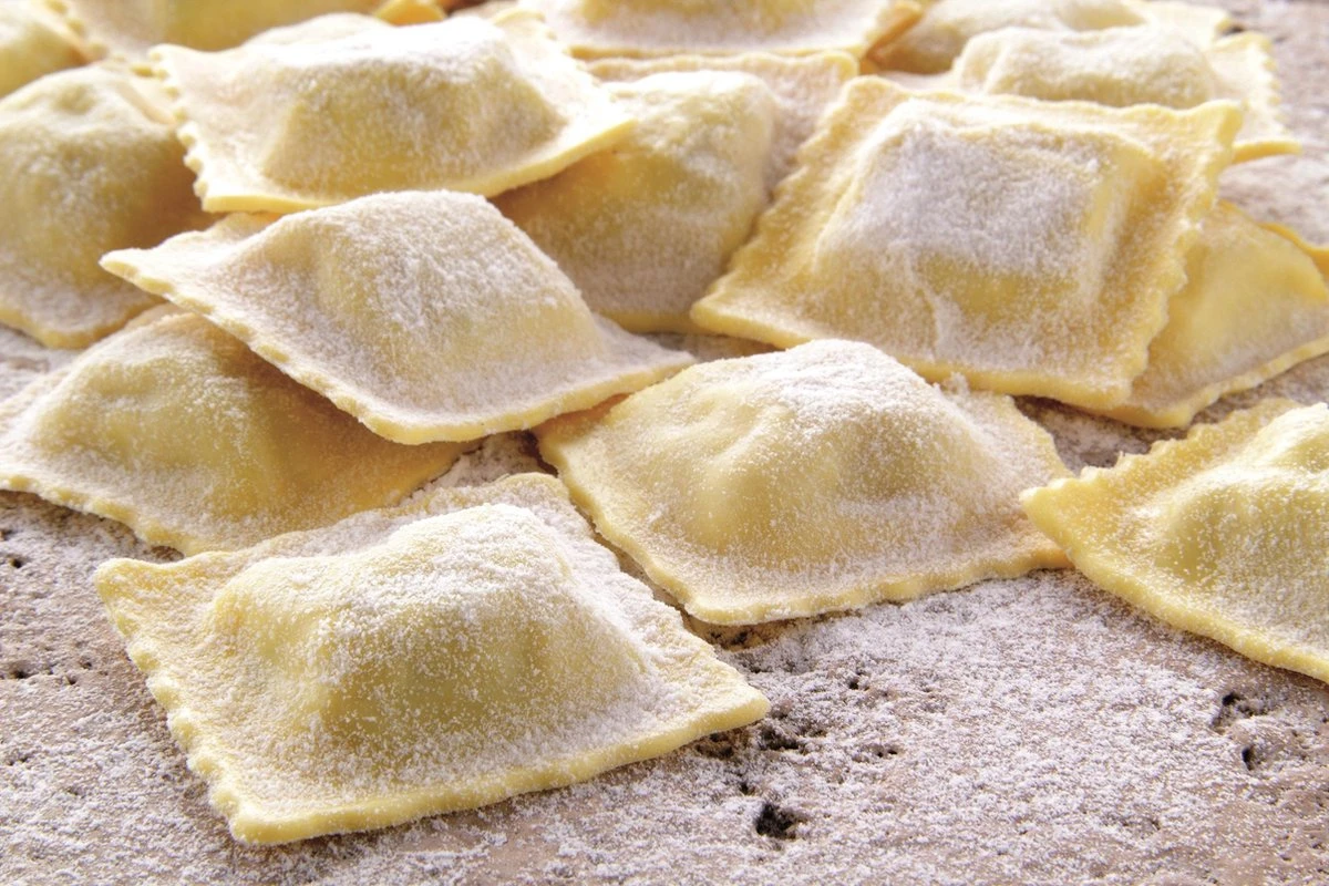 Foodiletto - Raviolimaker Set - Vorm 12 Ravioli - Aluminium/Beukenhout - Zilver - Afbeelding 5