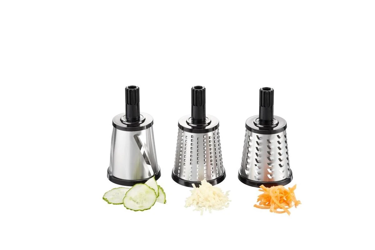 GEFU Trommelrasp Transforma - Zilver Grijs - Afbeelding 2