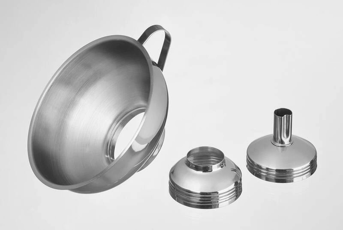 Westfalia Universele RVS Trechter - 3in1 - Ø14,3 X 7 Cm - Afbeelding 3