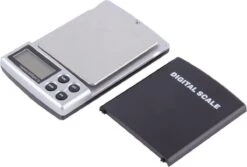 Merkloos Precisie Weegschaal - Digitaal - Pocket Model - 0,1 Tot 2000 Gram