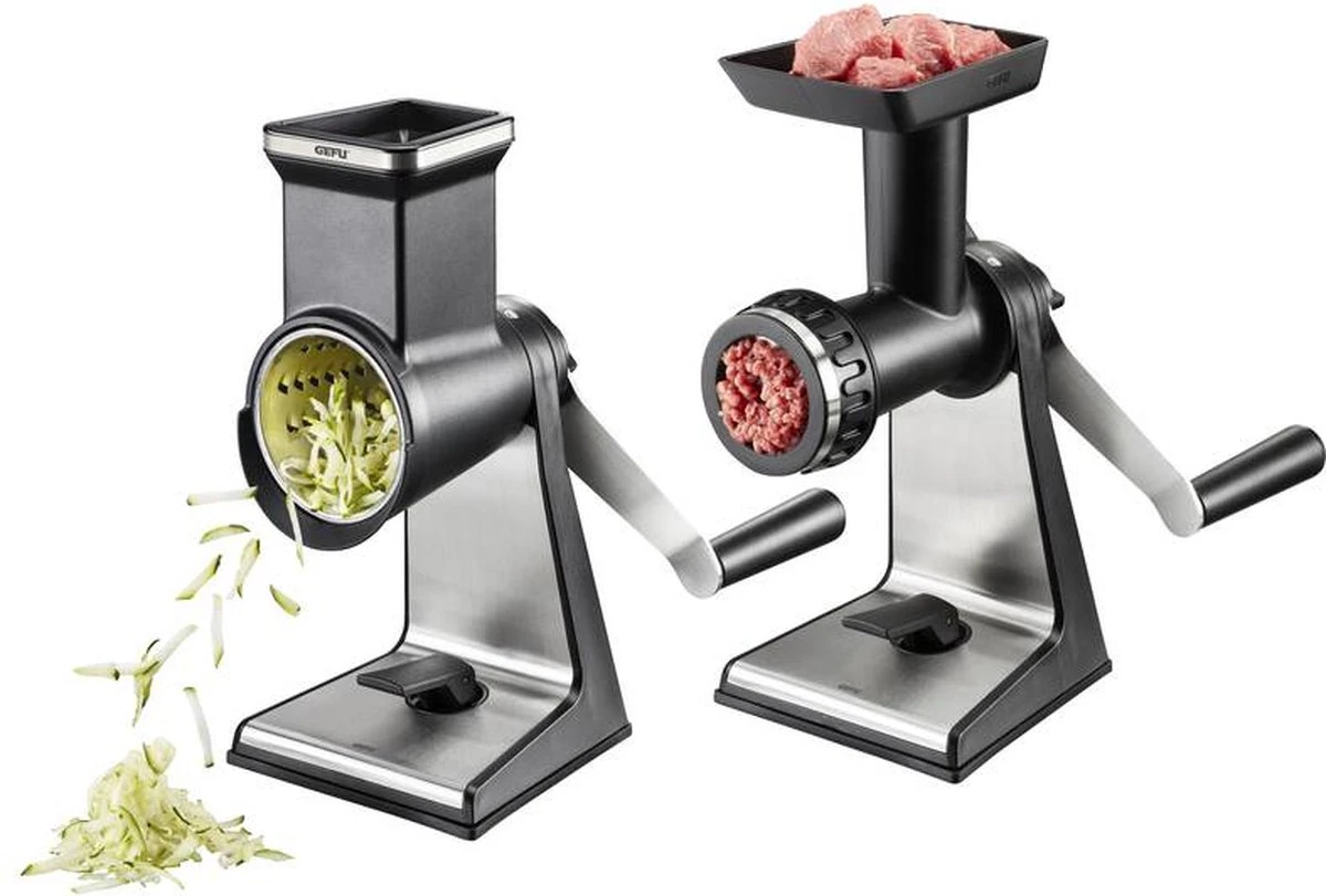 GEFU Trommelrasp Transforma - Zilver Grijs - Afbeelding 9