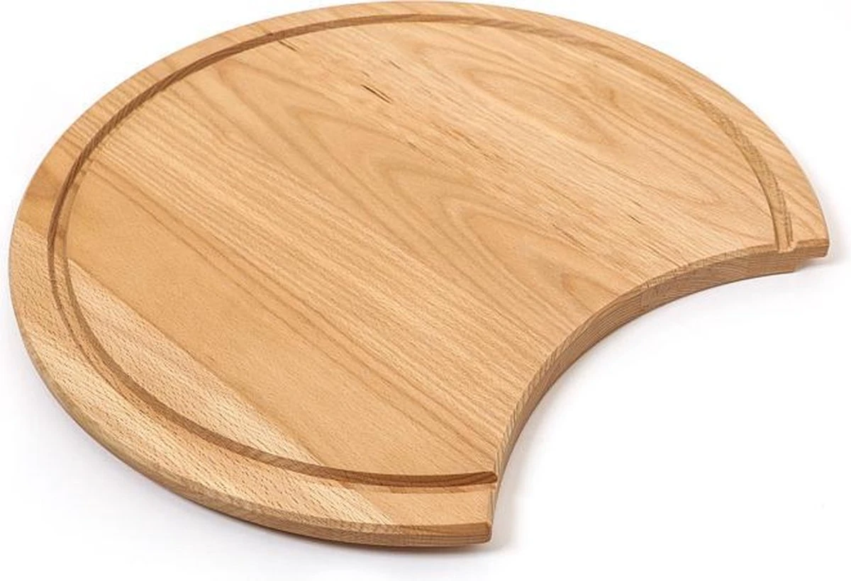 Ronde Houten Snijplank, Ø 40 Cm - Afbeelding 2