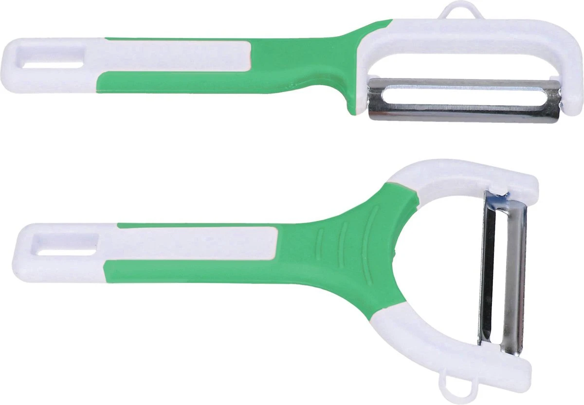 Schilmes / Dunschiller | Groentesnijder | Fruitsnijder | Groenten En Fruit Snijder | Dunschillers | - 2x Stuks - Afbeelding 2