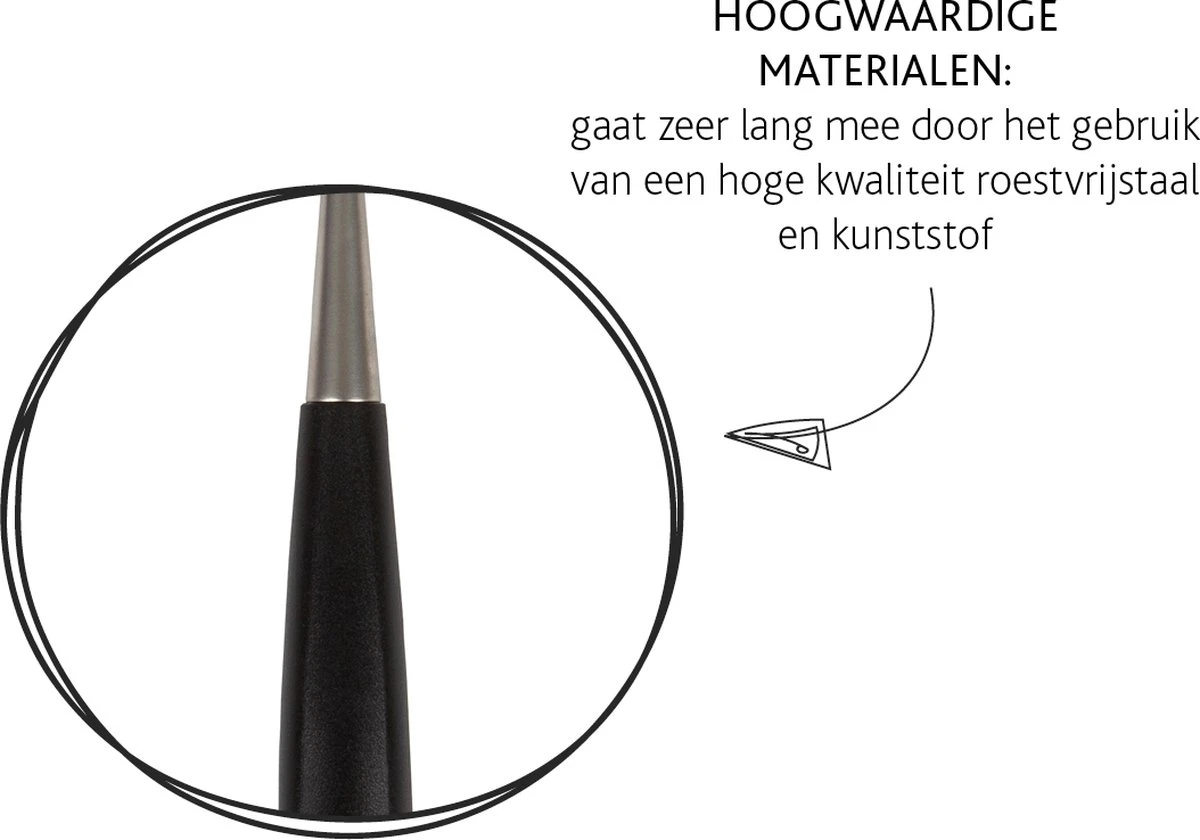 Boska Kaasschaaf Milano+ - Kaasschaaf Voor Harde Kaas - Vaatwasserbestendig - Kaasschaaf Zwart - Cadeautips - Keukengerei - Keuken Accessoires - 10 Jaar Garantie - Afbeelding 3