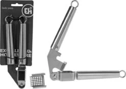 Curver Knoflookpers Rosina - 9 X 3 X 23,7 Cm - Zilver