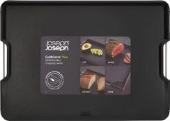 Snijplank, Extra Groot, Dubbelzijdig, Zwart - Joseph Joseph | Cut&Carve Plus