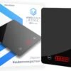 ViveGrace HOME® Digitale Precisie Keukenweegschaal - Met Tarra Functie - Gehard Glas - Incl Batterijen - Zwart
