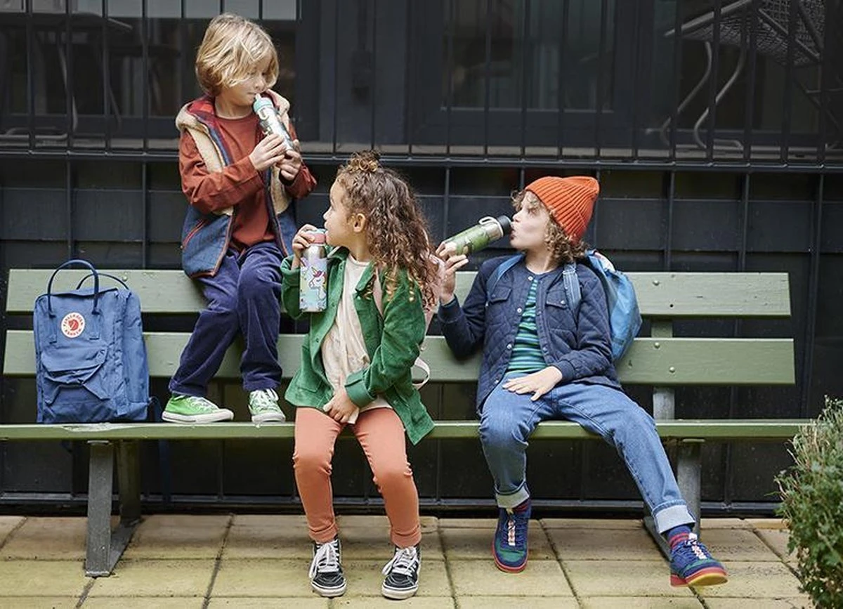 Mepal – Isoleerfles Flip-up Campus – Dino – Waterfles Met Rietje – Houdt Je Drankje Tot 9 Uur Warm En 12 Uur Koud – Drinkfles Voor Kinderen – Thermosfles - Afbeelding 6