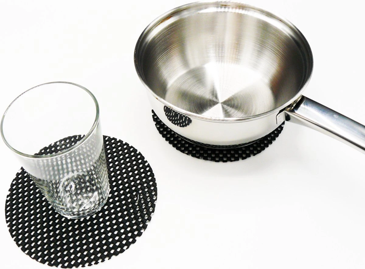 Doodadeals® Opener Voor Potten - Antislip - Zwart - Set Van 2 - Potopener - Dekselopener - Potopener Voor Senioren - Potten Opener - Afbeelding 5