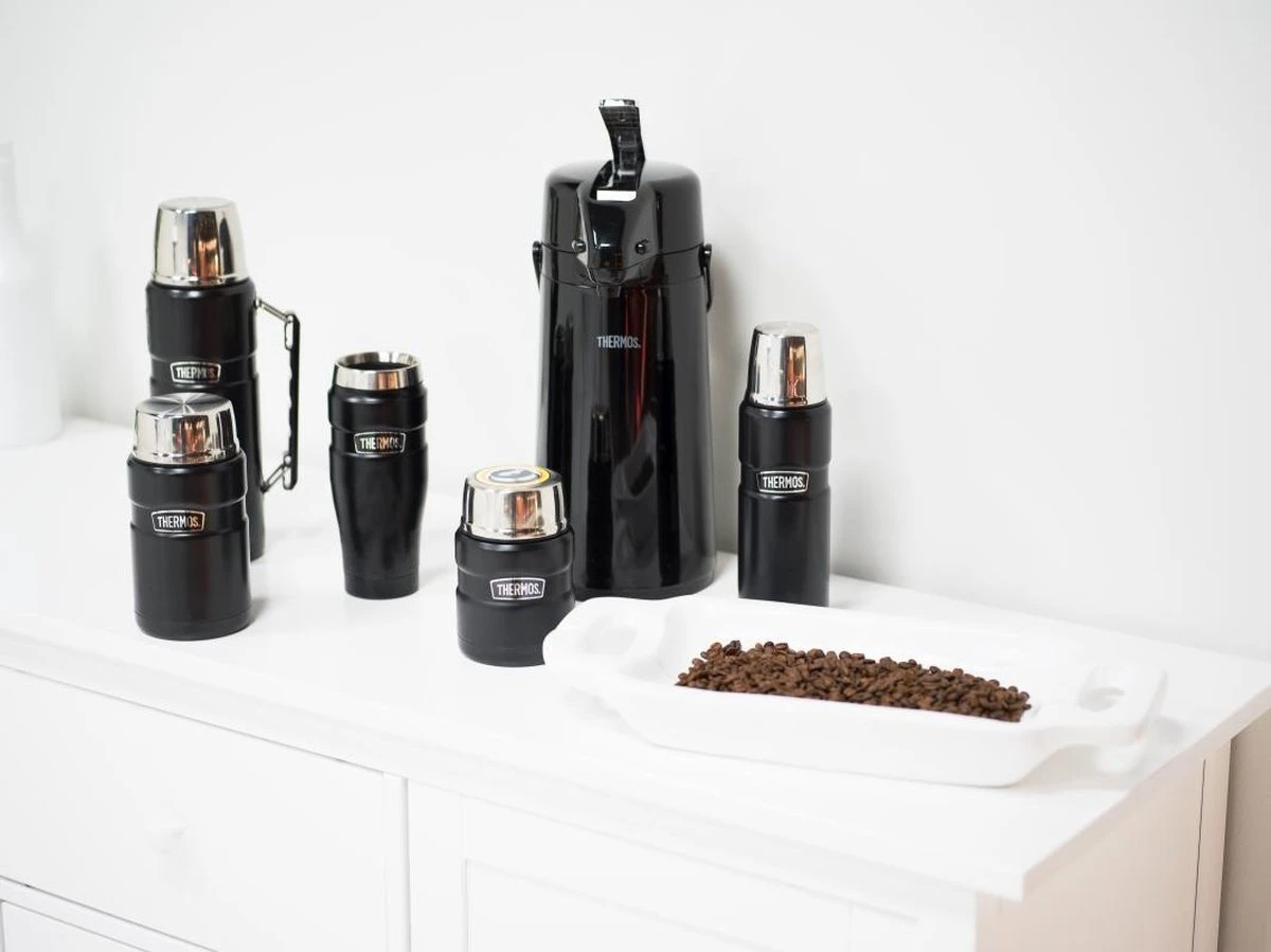 Thermos Pomp Thermoskan - 1.9 L - Zwart - Afbeelding 3