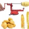 Aardappel Twister Spiraal Snijder -Rood