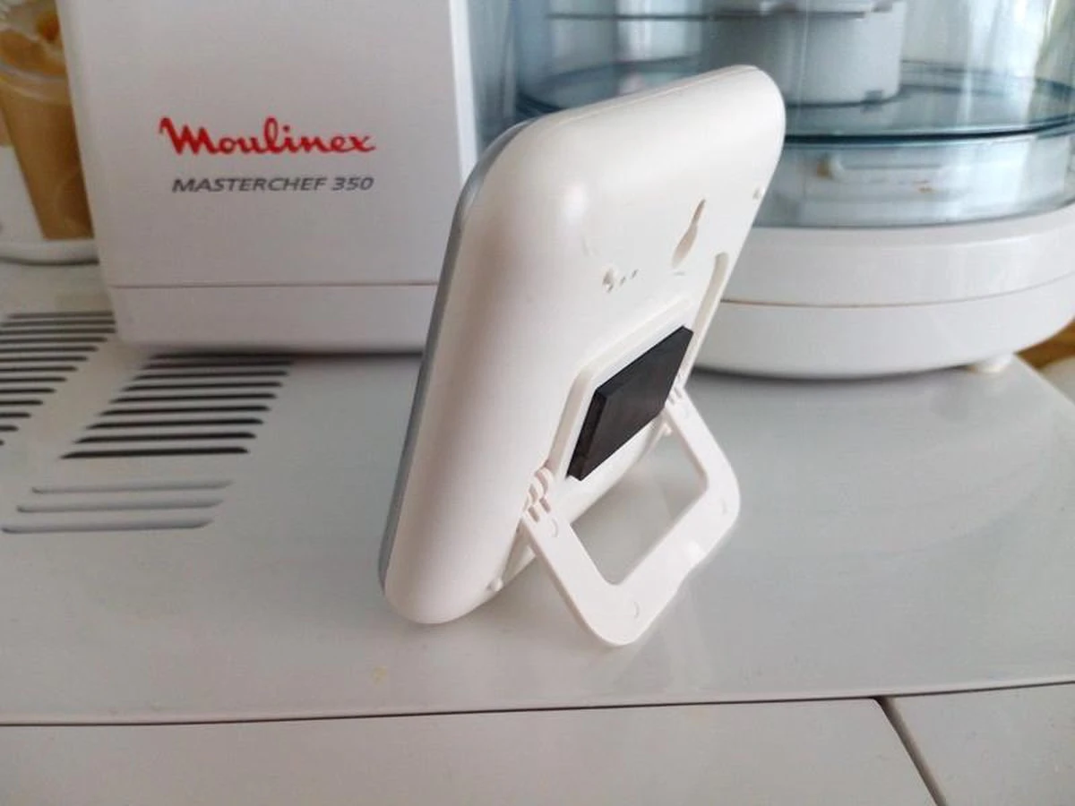 Merkloos Digitale Kookwekker - Magnetisch - Grijs - Inclusief Standaard En Batterij - Afbeelding 2