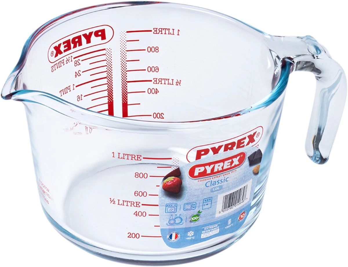 PYREX Prep & Store Maatbeker 1 L - Glas - Afbeelding 10