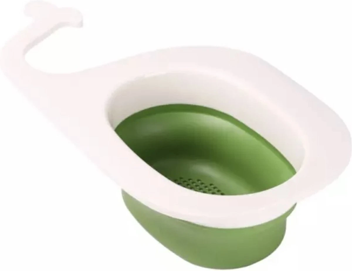 Merkloos Spoelbak Vergiet - Ovaal - Gootsteen - Lange Haak - Afbeelding 4