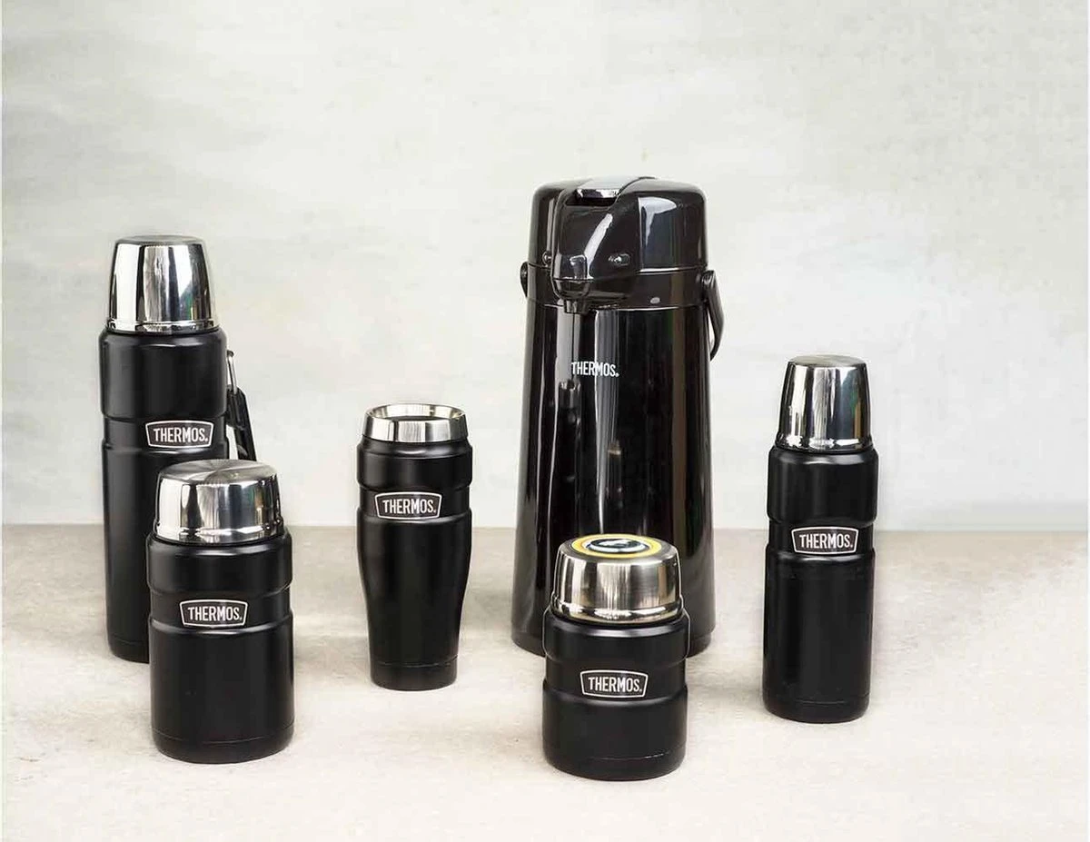 Thermos Pomp Thermoskan - 1.9 L - Zwart - Afbeelding 5