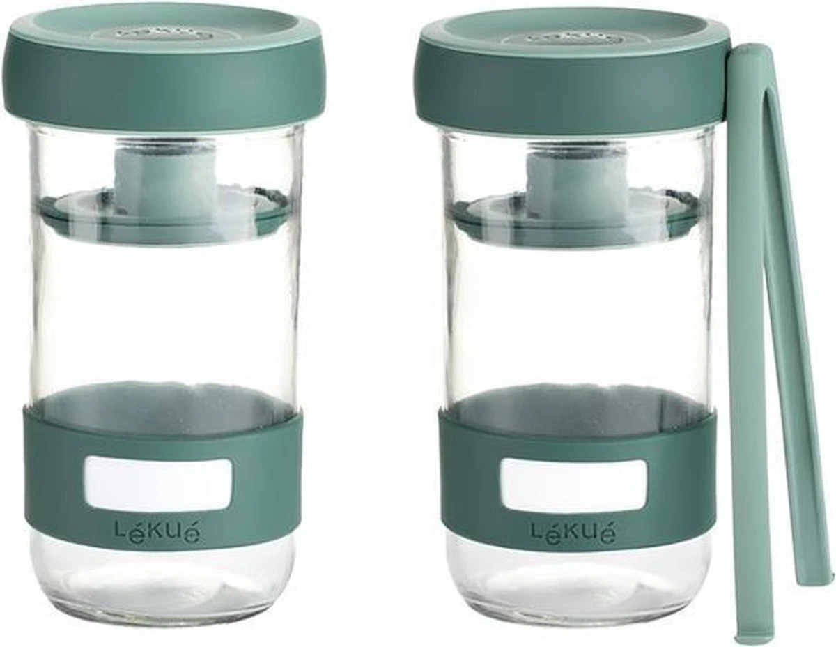 LEKUE Fermentatieset - 0,70 L - 2 Stuks