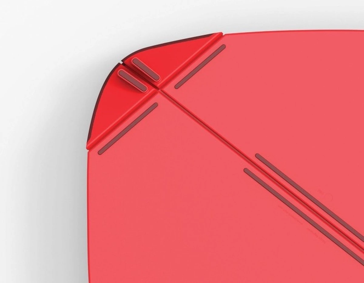 Snijplank - Opvouwbaar - Rood - Joseph Joseph | Duo - Afbeelding 7