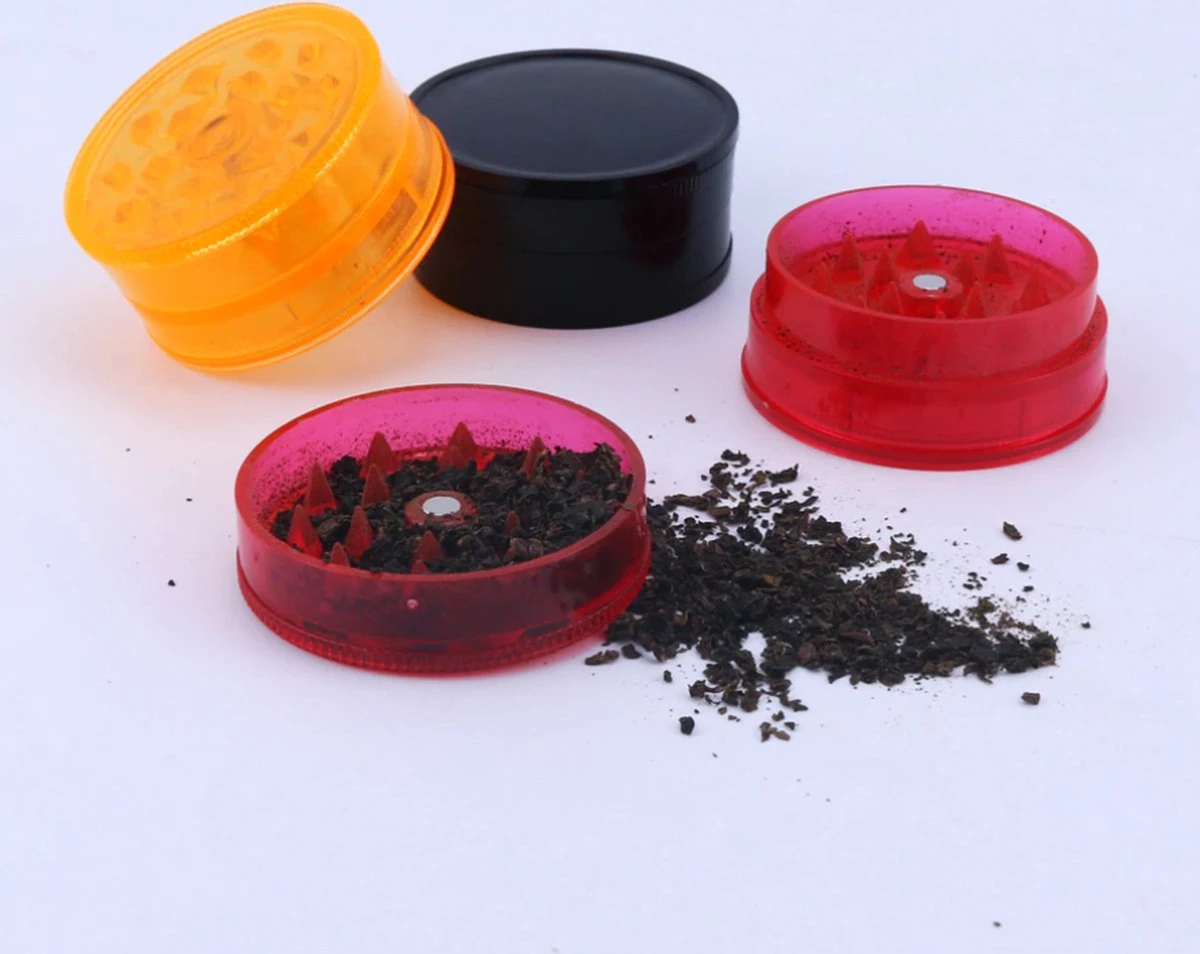 Grinder - Kruiden - Crusher - Plastic - Groen - Afbeelding 7