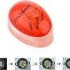 Merkloos De Enige Echte Kleur Veranderende Ei Wekker! - Ei Kookwekker - Egg Timer - Eierwekker - Eierkoker - Eiertimer - Rood / Oranje - Timer Universeel