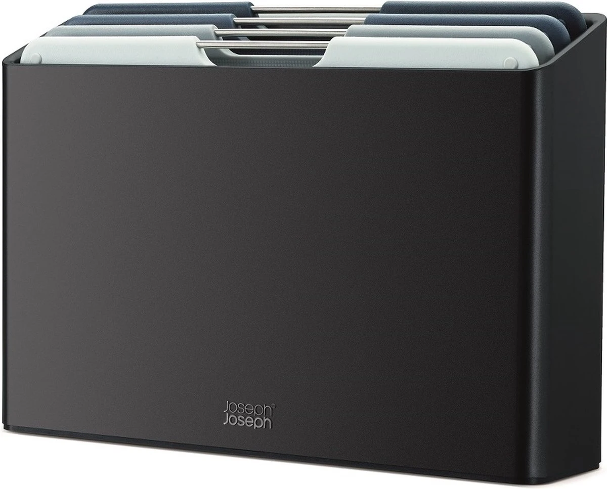 Joseph Joseph JosephJoseph - Folio - Snijplank - In Houder - Groot - Set Van 5 Stuks - Grijs - Afbeelding 10