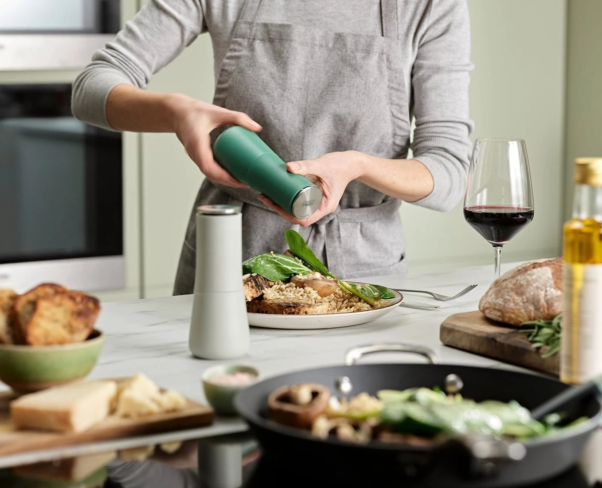 Zout- En Pepermolen, Groen, Set Van 2 Stuks - Joseph Joseph | Editions - Afbeelding 3