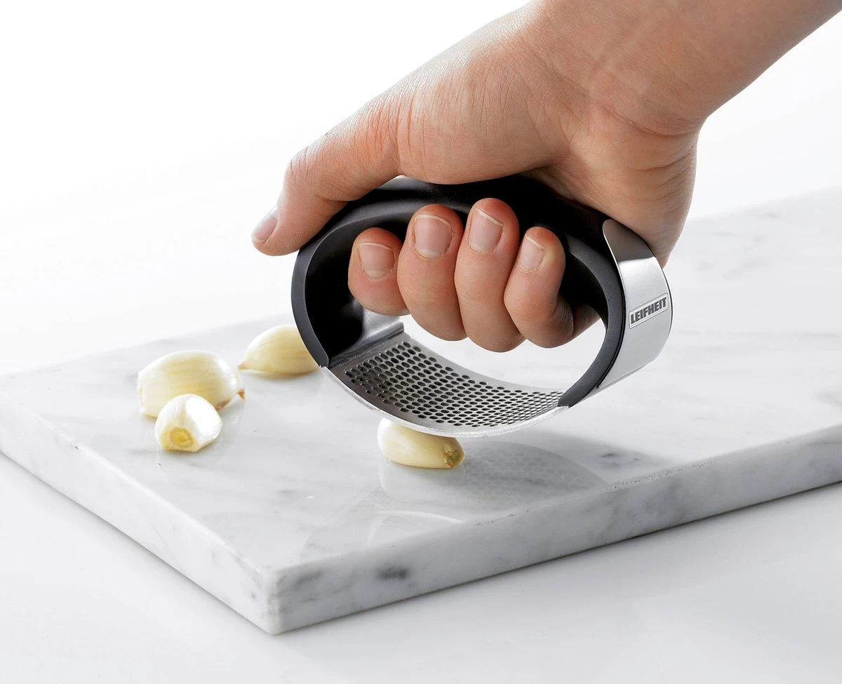 Leifheit ProLine Knoflookpers Knobi King - Rvs - Afbeelding 10