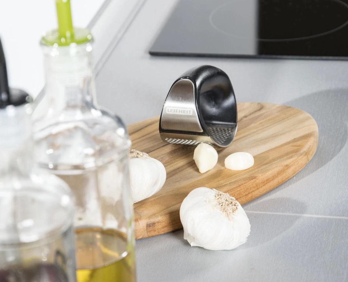 Leifheit ProLine Knoflookpers Knobi King - Rvs - Afbeelding 7