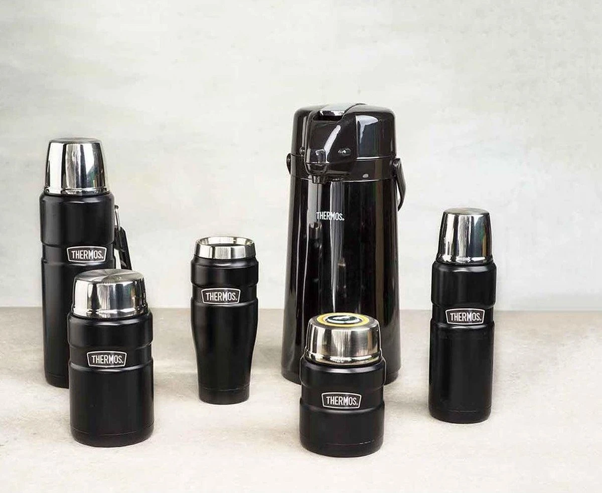 Thermos Pomp Thermoskan - 1.9 L - Zwart - Afbeelding 4