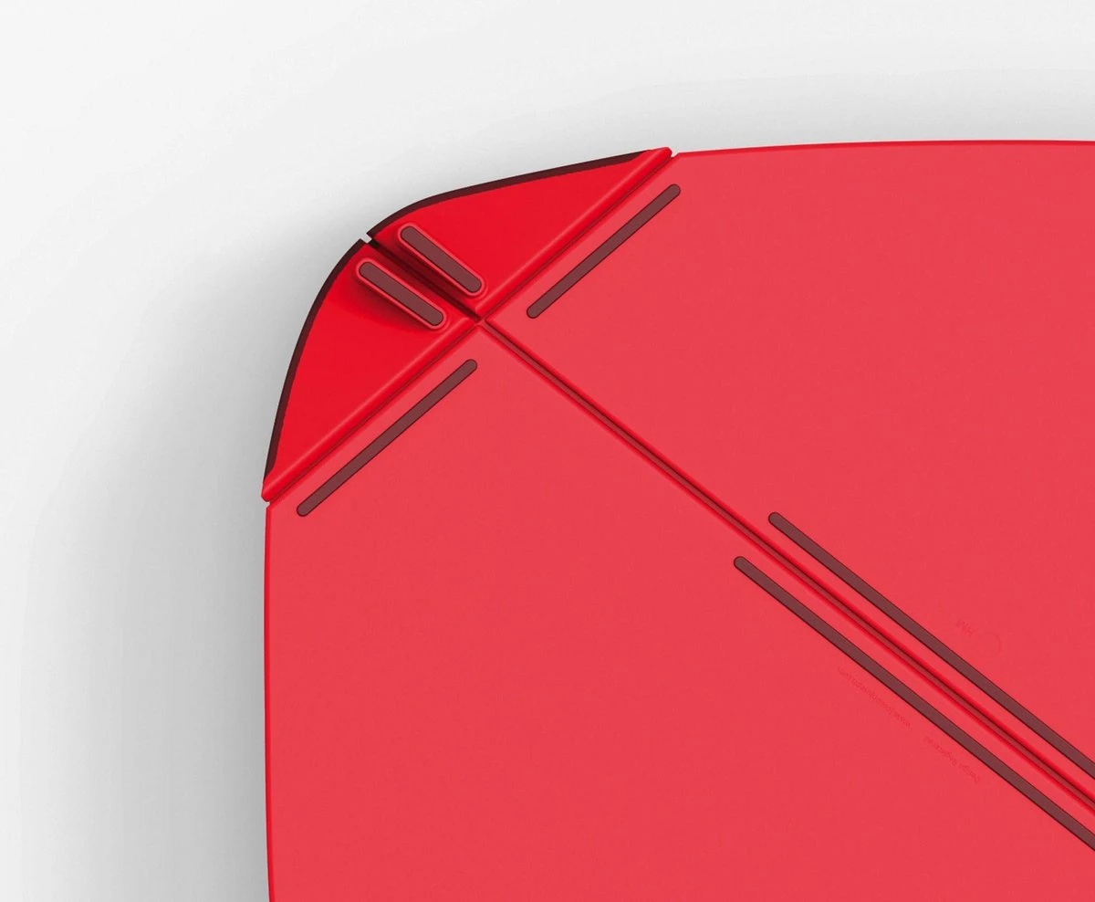 Snijplank - Opvouwbaar - Rood - Joseph Joseph | Duo - Afbeelding 4