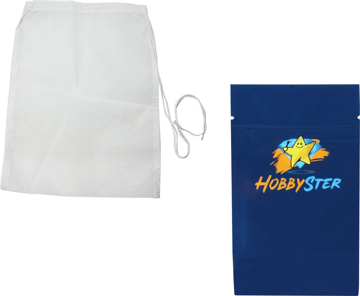 Kaasdoek - Passeerdoek - Neteldoek - Passeerzeef - Notenmelkzak - Zeefdoek - 200 Mesh - 30x45 Cm - Afbeelding 6