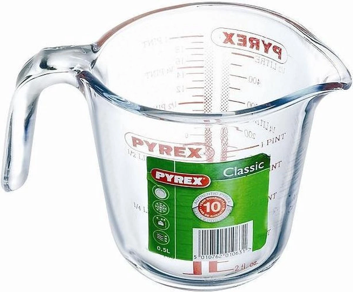 Maatbeker, 0,5 Liter - Pyrex | Classic Prepware - Afbeelding 8