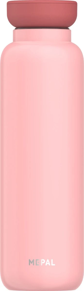 Mepal – Isoleerfles Ellipse 900 Ml – Houdt Je Drankje 12 Uur Warm En 24 Uur Koud – Nordic Pink – Geschikt Voor Bruiswater – Thermosfles – Lekdicht - Afbeelding 9
