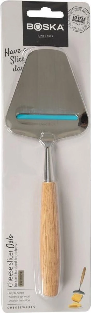 Boska Kaasschaaf Oslo - Kaaschaaf Harde Kaas - Kaasschaaf Voor Oude Kaas - Kaasschaaf Houten Handvat - RVS - Keukengerei - Keuken Accessoires - 10 Jaar Garantie - Afbeelding 7