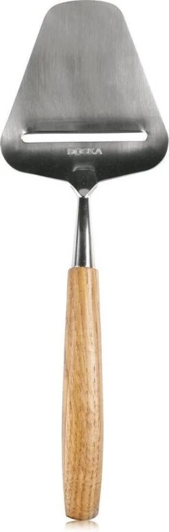 Boska Kaasschaaf Oslo - Kaaschaaf Harde Kaas - Kaasschaaf Voor Oude Kaas - Kaasschaaf Houten Handvat - RVS - Keukengerei - Keuken Accessoires - 10 Jaar Garantie