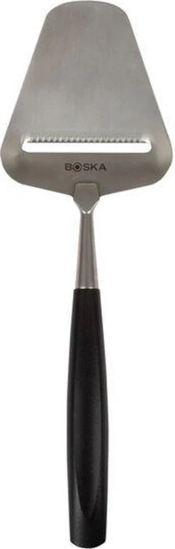 Boska Kaasschaaf Milano+ - Kaasschaaf Voor Harde Kaas - Vaatwasserbestendig - Kaasschaaf Zwart - Cadeautips - Keukengerei - Keuken Accessoires - 10 Jaar Garantie