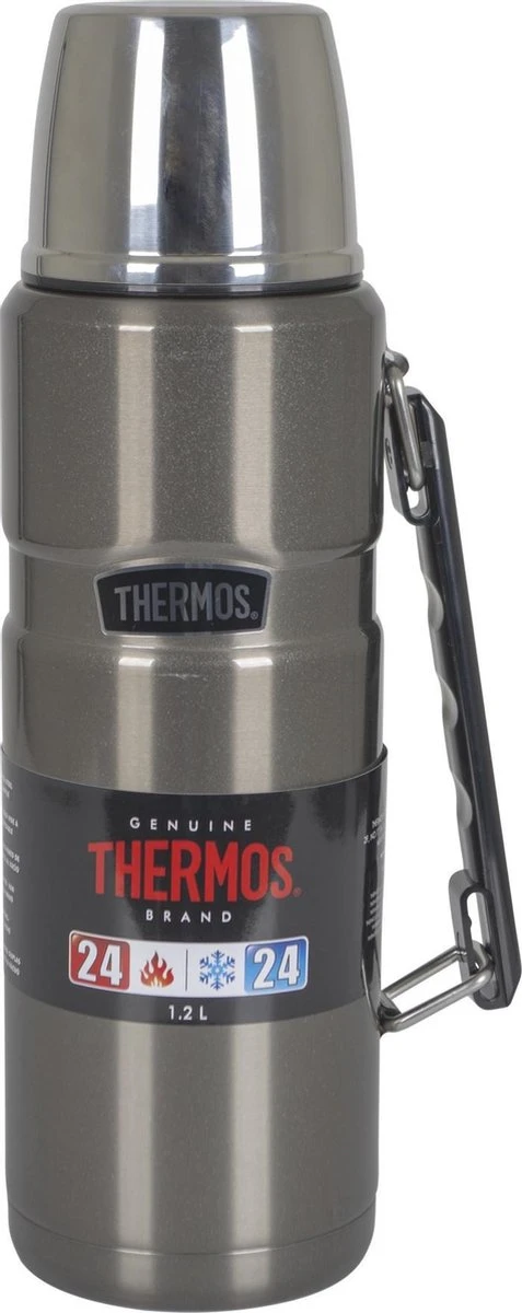Thermos - Isoleerfles - King - Thermax - Grijs - Afbeelding 2