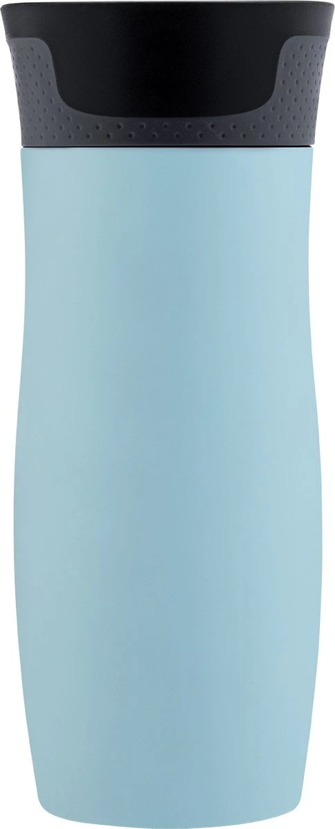 Contigo Thermosfles - Lichtblauw - Zwart - Afbeelding 3