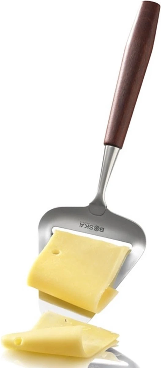 Boska Kaasschaaf Vienna - Kaasschaaf Harde Kaas - Kaasschaaf Oude Kaas - Kaasschaaf Houten Handvat - RVS - Multifunctionele Snijder - Keukengerei - Keuken Accessoires - 10 Jaar Garantie - Afbeelding 9