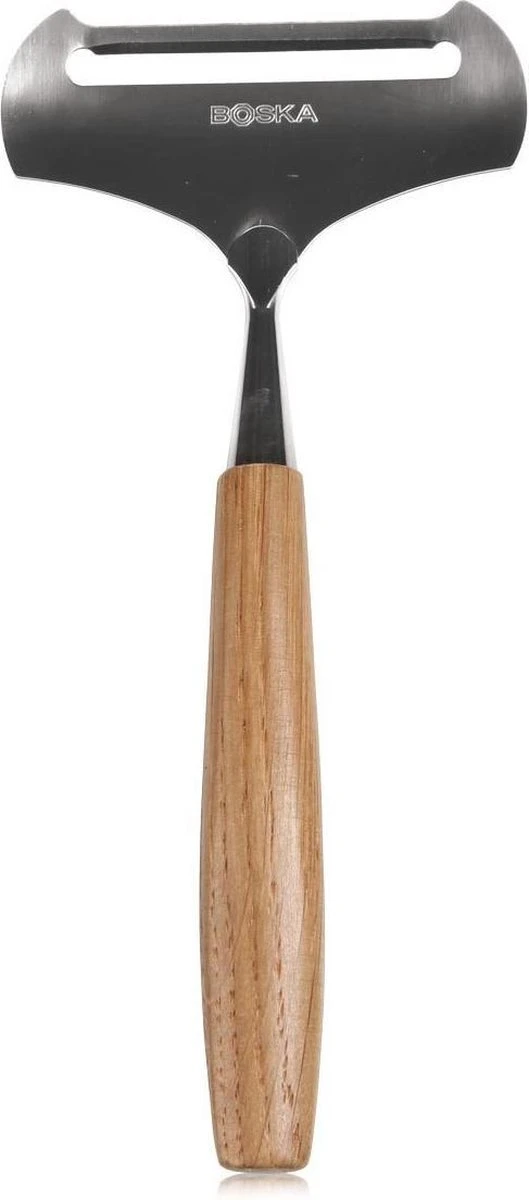 Boska Kaasschaaf Zacht Oslo - Kaasschaaf Jonge Kaas - Kaasschaaf Zachte Kaas - Kaasschaaf Houten Handvat - RVS - Keukengerei - Keuken Accessoires - 10 Jaar Garantie