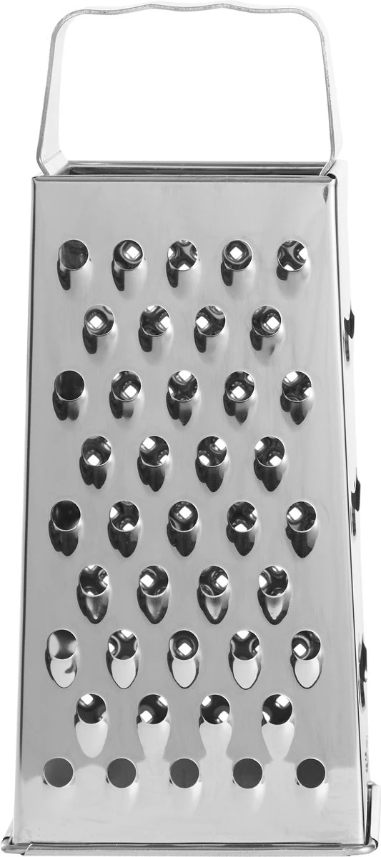 DAY Rasp - Blokrasp - RVS - 4 Zijden - Kaasrasp - Handrasp - Zilver - Afbeelding 2