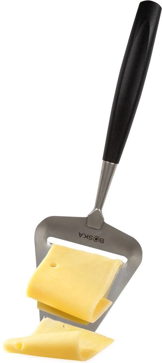 Boska Kaasschaaf Milano+ - Kaasschaaf Voor Harde Kaas - Vaatwasserbestendig - Kaasschaaf Zwart - Cadeautips - Keukengerei - Keuken Accessoires - 10 Jaar Garantie - Afbeelding 11