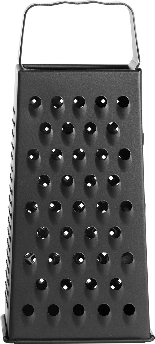 DAY Rasp - Blokrasp - RVS - 4 Zijden - Kaasrasp - Handrasp - Zwart - Afbeelding 2