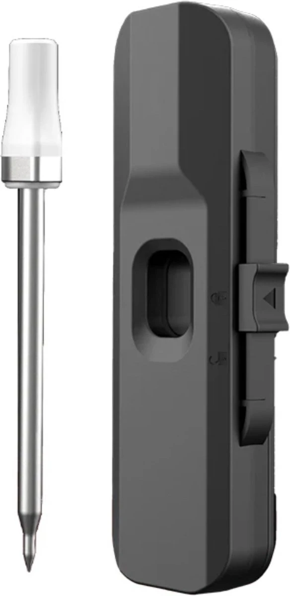 BBQ PRO - Vleesthermometer Draadloos - 2-in-1 Oventhermometer - BBQ Thermometer - App & Bluetooth - Thermometer Koken - Meater - RVS & Fast Charger - 30 Meter - Valentijn - Vaderdag - Moederdag - Grillmeister - Afbeelding 8