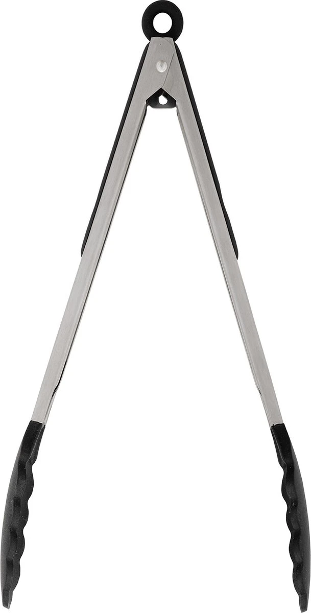 Sola Tang - Hittebestendig - Comfort - Krasvrij - Grip - Vaatwasser Veilig - Nylon - 33,5cm - Zwart - Afbeelding 7