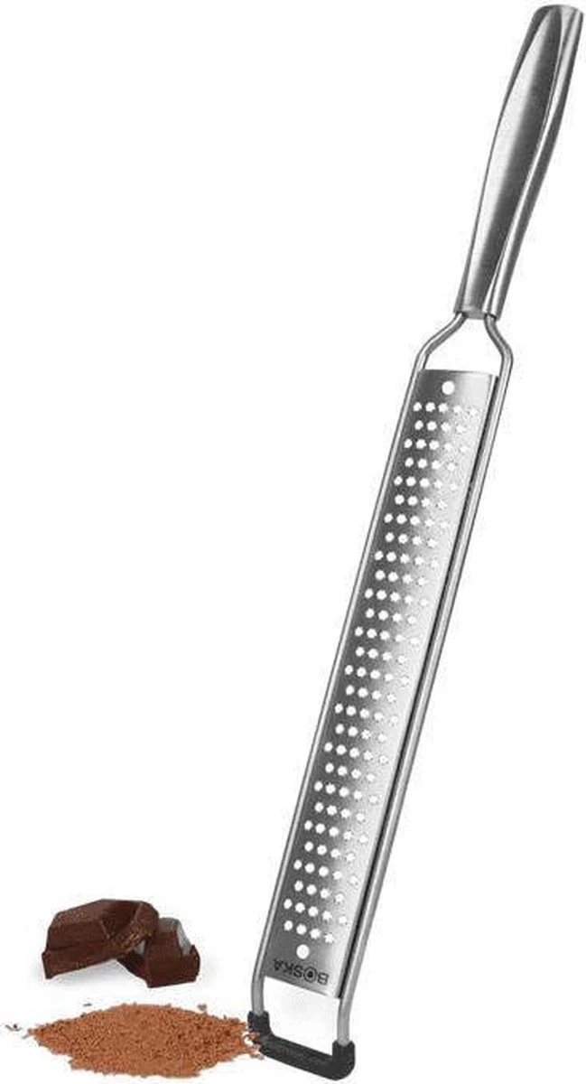 Boska Handrasp Star Monaco+ - Keukenrasp - Handrasp - Handrasp Kaas - Handrasp Fijn - Citroenrasp - Kaas Raspen - Handrasp RVS - Vaatwasserbestendig - Keukengerei - Keuken Accessoires - 10 Jaar Garantie - Afbeelding 5